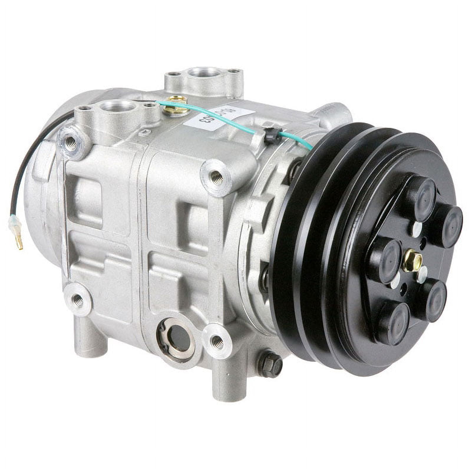 AC Compressor & 152mm Double V-Belt A/C Clutch For Mack & International ...