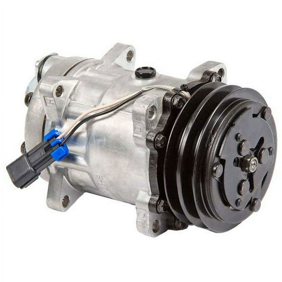 AC Compressor & 2 Groove A/C Clutch For Chevy Kodiak GMC TopKick Ford Dodge & Winnebago RV Replaces Sanden SD7H15 7803 - BuyAutoParts