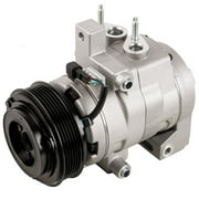 AC Compressor & 6-Groove A/C Clutch For Ford F150 F-150 5.0L V8 2011 2012 2013 2014 - BuyAutoParts