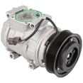 thumbnail image 1 of AC Compressor & 7-Groove A/C Clutch For Land Rover Discovery II & Range Rover P38 L322 Replaces 10PA17C - BuyAutoParts, 1 of 7