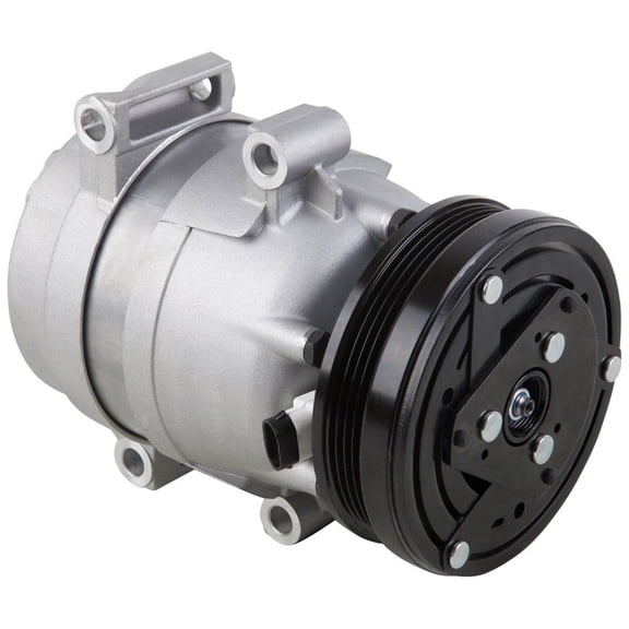 AC Compressor & A/C Clutch For Chevy Corvette C5 1997 1998 1999 2000 2001 2002 2003 2004 Replaces Delphi V7 4-Groove - BuyAutoParts