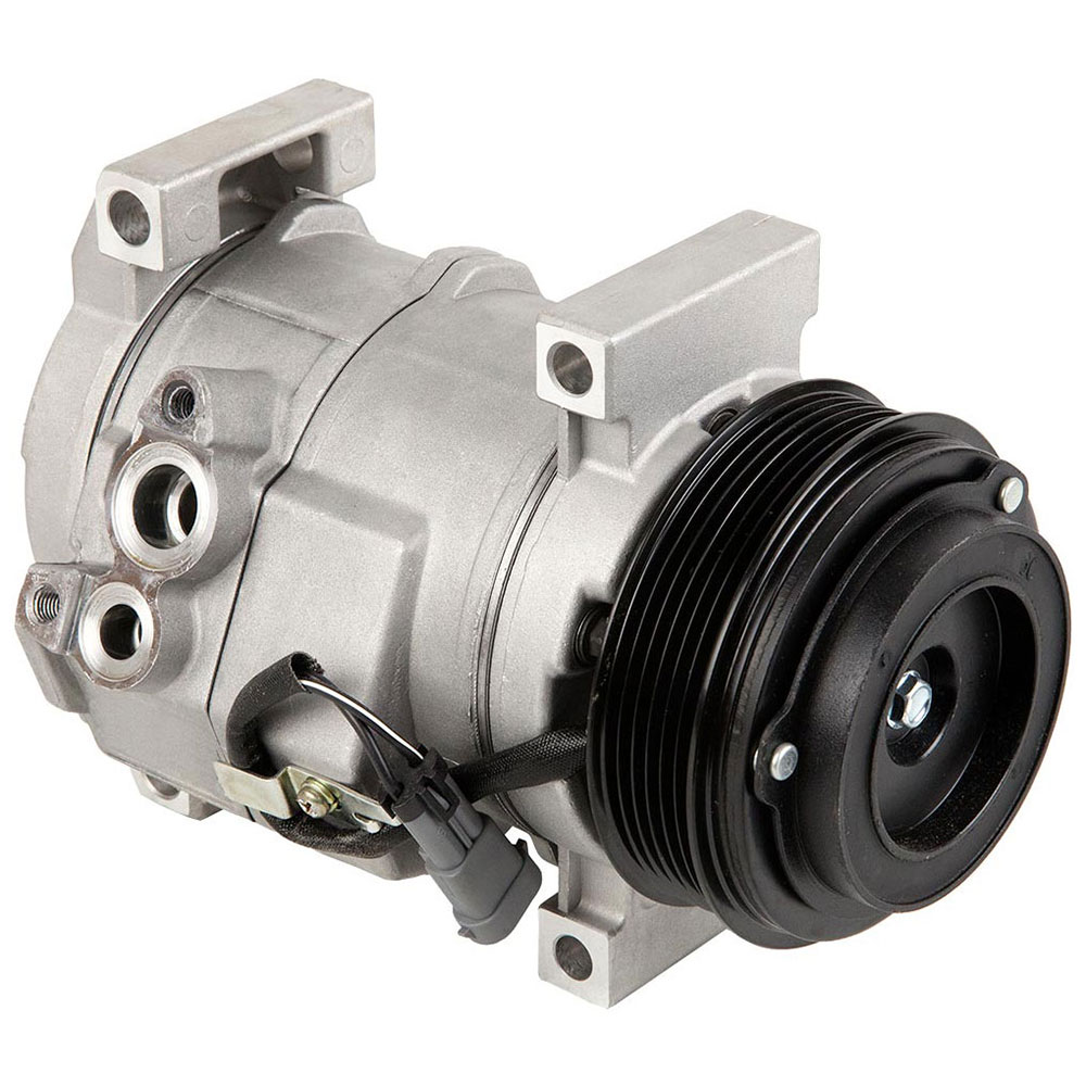 AC Compressor & A/C Clutch For Chevy Silverado Pickup Express Van GMC ...