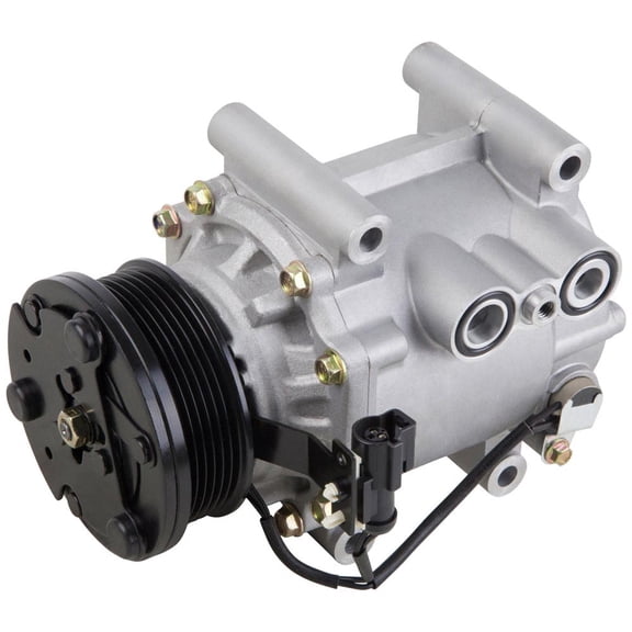AC Compressor & A/C Clutch For Jaguar S-Type Ford Thunderbird Lincoln LS V8 - BuyAutoParts