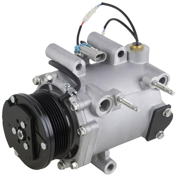 AC Compressor & A/C Clutch For Pontiac Aztek Montana Chevy Venture Buick Rendezvous Olds Silhouette 3.4L V6 w/o Rear AC - BuyAutoParts