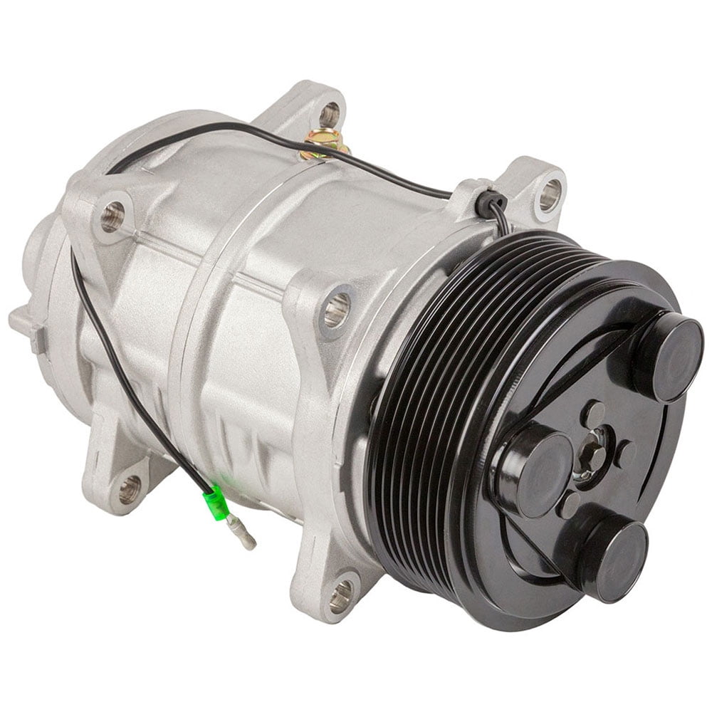 AC Compressor & A/C Clutch Replaces Tama TM-16 HS Diesel Kiki 500630 ...