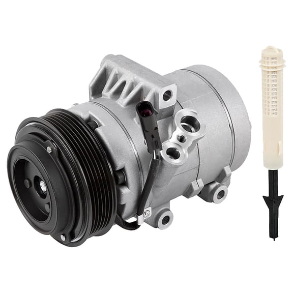 AC Compressor & A/C Drier For 2006 Ford Fusion Lincoln Zephyr & Mercury Milan w/ Auto Trans - BuyAutoParts