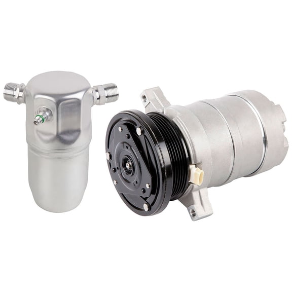 AC Compressor & A/C Drier For Cadillac Deville Fleetwood & Sixty Special - BuyAutoParts