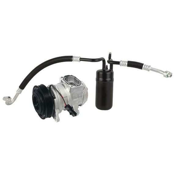 AC Compressor & A/C Drier For Jeep Grand Cherokee 4.7L V8 WJ 1999 2000 2001 - BuyAutoParts