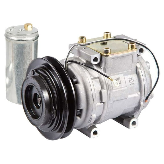AC Compressor & A/C Drier For Kia Sportage 2001 2002 Replaces 10PA15C - BuyAutoParts