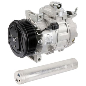 AC Compressor & A/C Drier For Nissan 350Z 2007 2008 2009 Z33 VQ35HR - BuyAutoParts