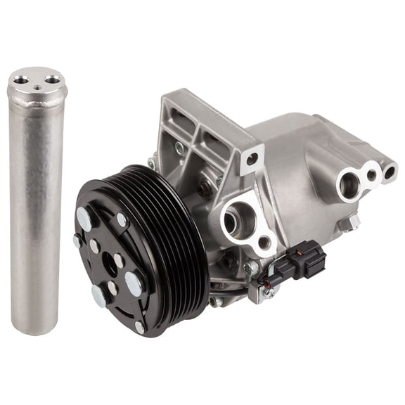 AC Compressor & A/C Drier For Nissan Juke 2011 2012 2013 2014 2015 - BuyAutoParts