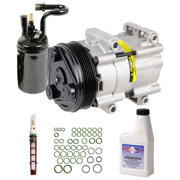 AC Compressor & A/C Kit For 1994 Ford Ranger V6 Mazda B3000 B4000 w/ Factory Installed R134a Air Conditioning - BuyAutoParts