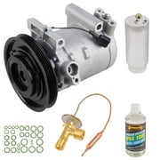 AC Compressor & A/C Kit For 2000 Nissan Xterra V6 - Includes Drier, Expansion Valve, PAG Oil & O-Ring Seals! - BuyAutoParts