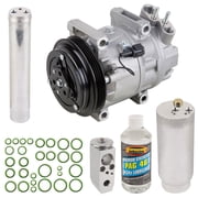 AC Compressor & A/C Kit For 2003 Nissan Pathfinder & Infiniti QX4 - Includes Drier, Expansion Valve, Oil & O-Ring Seals - BuyAutoParts