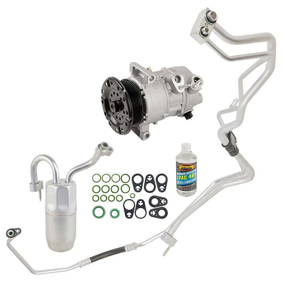 AC Compressor & A/C Kit For 2007 Jeep Compass Patriot & Dodge Caliber - Includes Drier, Expansion, Oil & Seals - BuyAutoParts