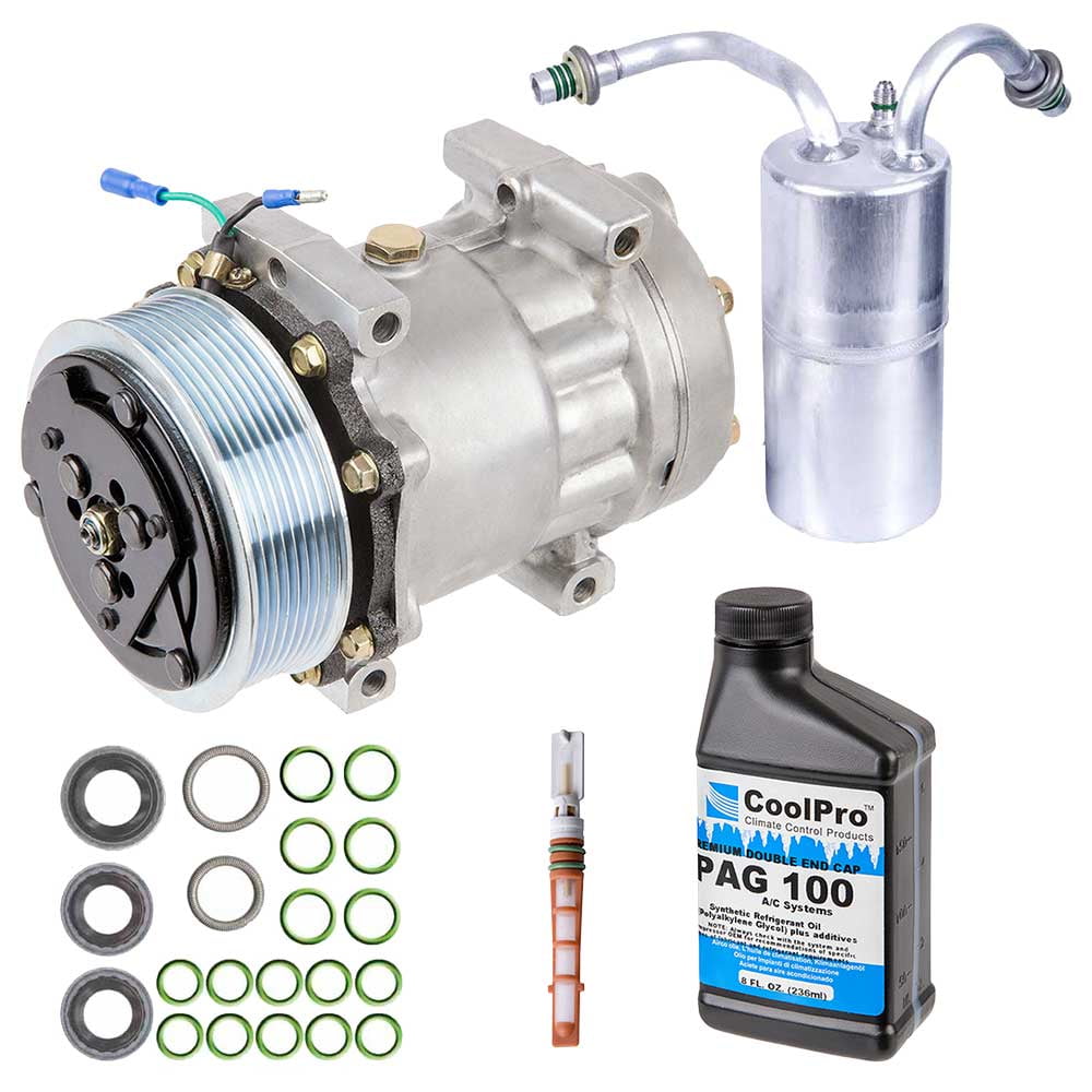 AC Compressor & A/C Kit For Dodge Ram Cummins 5.9L Diesel 1994 1995 ...
