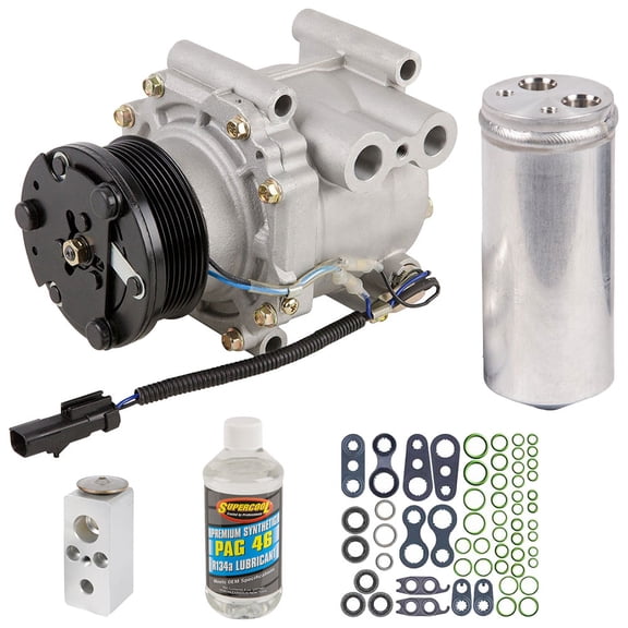 AC Compressor & A/C Kit For Dodge Ram Van Full Size Van 1998 1999 2000 2001 2002 2003 - DOES NOT FIT RAM PICKUP! - BuyAutoParts