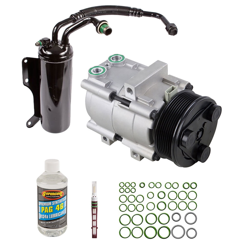 AC Compressor & A/C Kit For Ford E150 E250 E350 E450 Super Duty ...