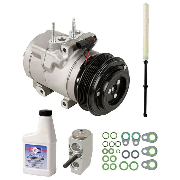 AC Compressor & A/C Kit For Ford F-250 F-350 F250 F350 Super Duty 2011 2012 2013 2014 2015 2016 6.2L Gas V8 - BuyAutoParts