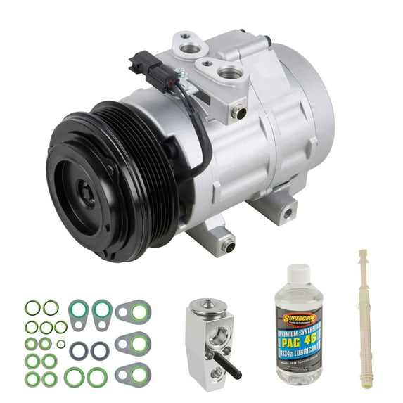 AC Compressor & A/C Kit For Ford F150 F-150 V8 Expedition & Lincoln Navigator - BuyAutoParts