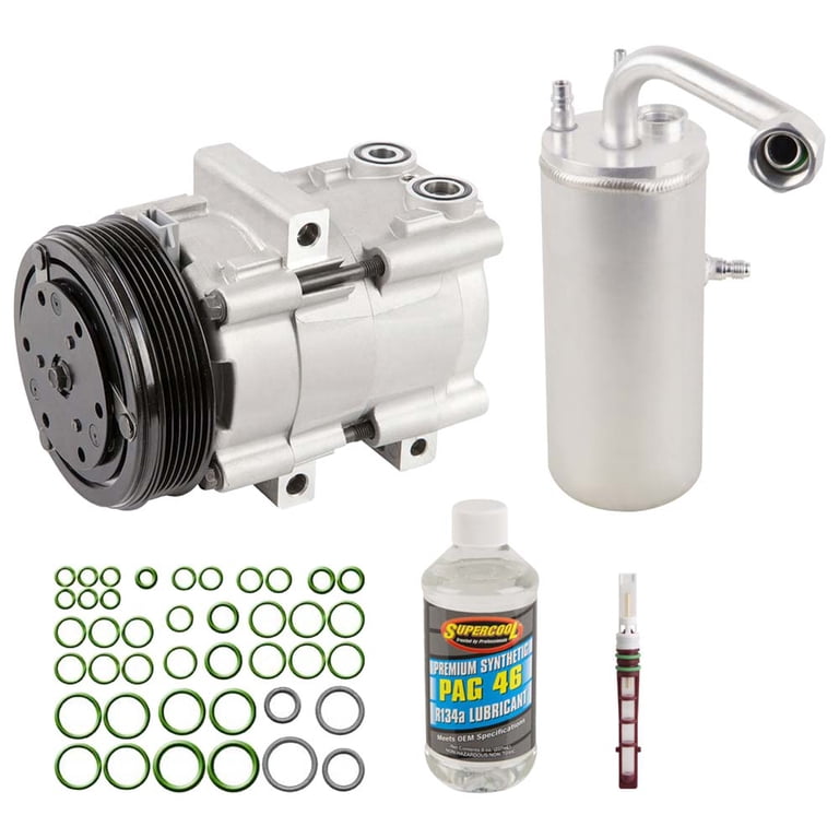 YIYIBYUS A/C AC Compressor w/Clutch Kit Fit for Ford Barbados | Ubuy