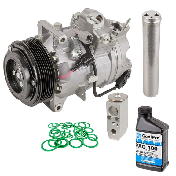 AC Compressor & A/C Kit For Infiniti G37 FX35 FX37 QX70 & Nissan 370Z - BuyAutoParts