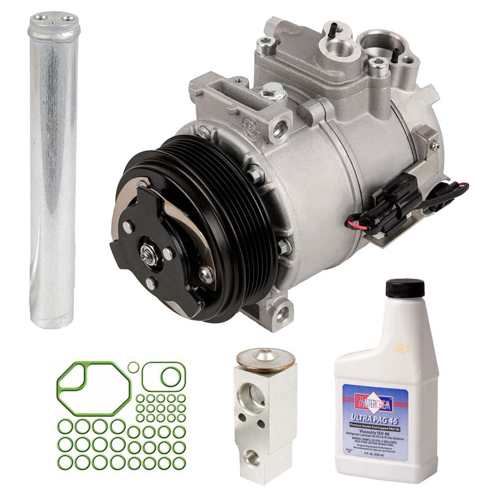 AC Compressor & A/C Kit For Land Rover LR3 V8 2005 2006 2007 2008 2009 ...