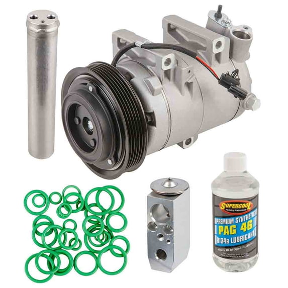 Buyautoparts AC Compressor Clutch & Air Conditioning Kit for Nissan ...