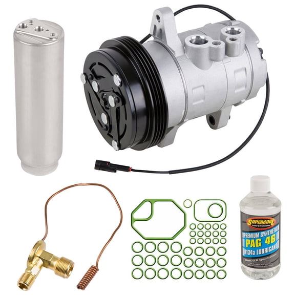 AC Compressor & A/C Kit For Suzuki Sidekick 1.6L Chevy & Geo Tracker 1995 1996 1997 1998 - BuyAutoParts