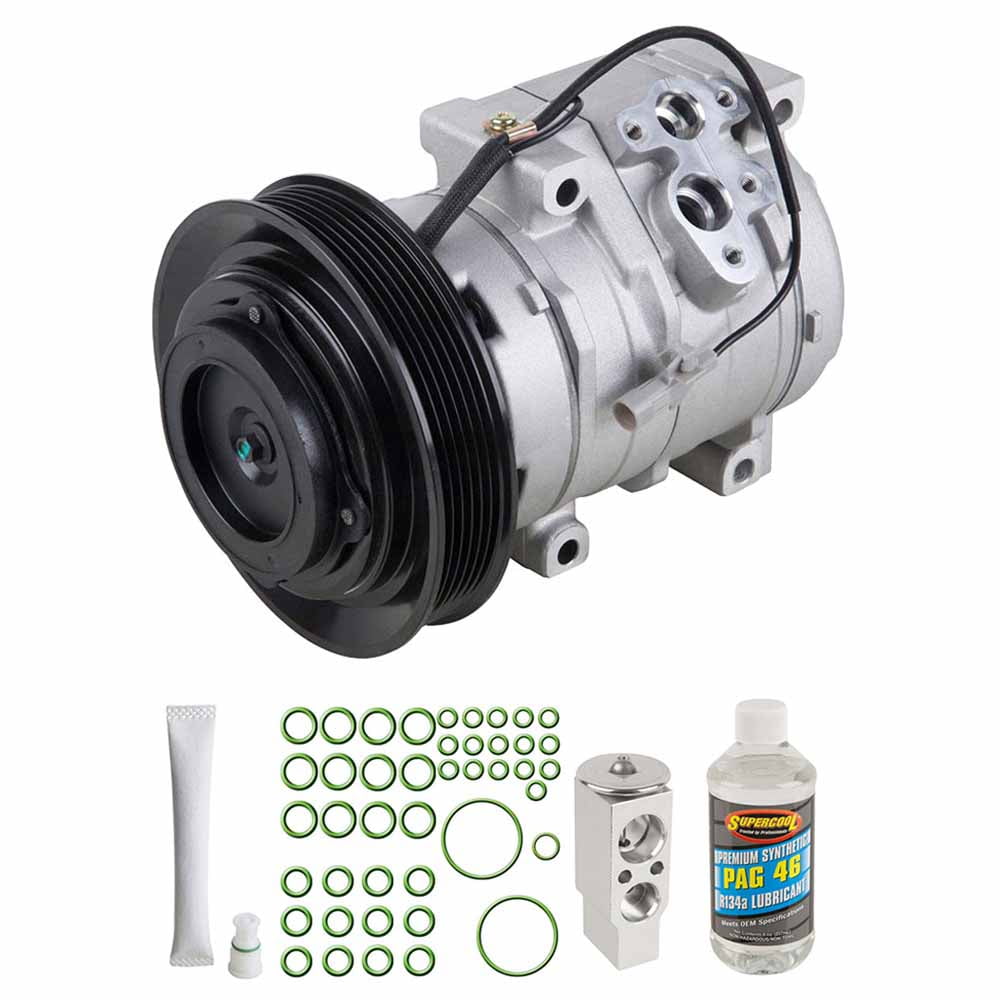 AC Compressor & A/C Kit For Toyota Corolla & Matrix 2003 2004 2005 2006 ...