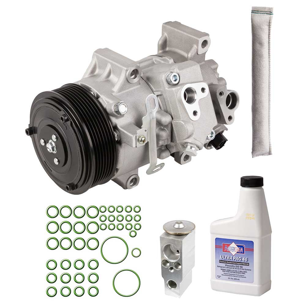AC Compressor & A/C Kit For Toyota Corolla XRS Matrix 2.4L & Scion xB ...