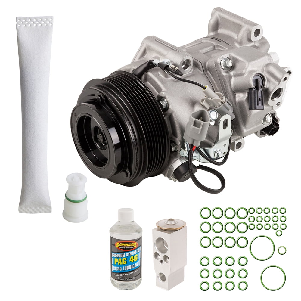 AC Compressor & A/C Kit For Toyota Sienna V6 2011 2012 2013 2014 2015 ...