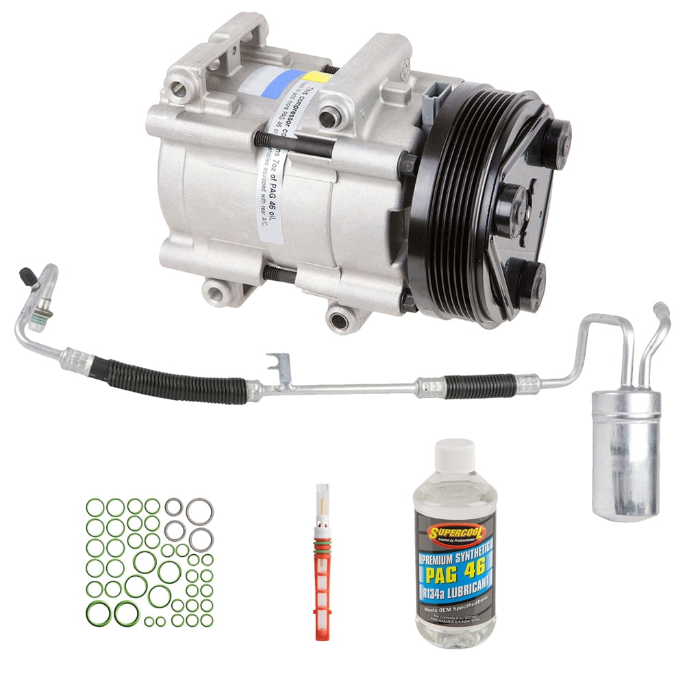 AC Compressor & A/C Repair Kit For 2000 Ford Taurus & Mercury Sable ...