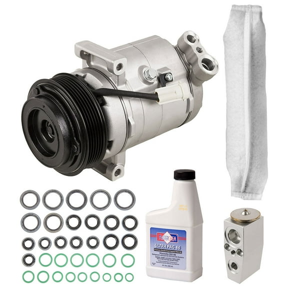 AC Compressor & A/C Repair Kit For Chevy Camaro V6 2010 2011 2012 2013 2014 2015 - BuyAutoParts