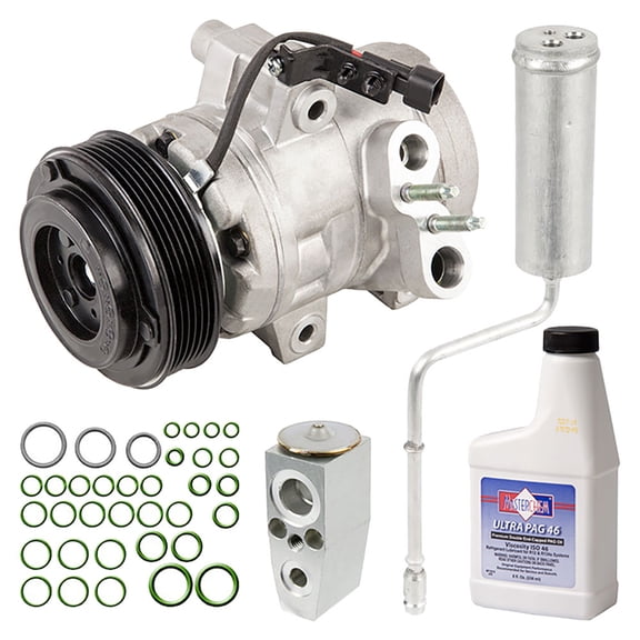 AC Compressor & A/C Repair Kit For Ford Focus 2008 2009 2010 2011 - BuyAutoParts