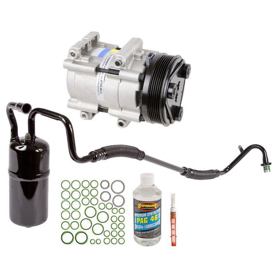 AC Compressor & A/C Repair Kit For Ford Taurus V6 & Mercury Sable 1996 1997 1998 1999 - BuyAutoParts