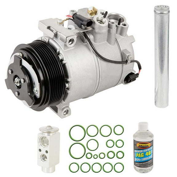 AC Compressor & A/C Repair Kit For Freightliner & Mercedes Sprinter Van 3.0L Diesel 2017 2018 w/o High Performance AC - BuyAutoParts
