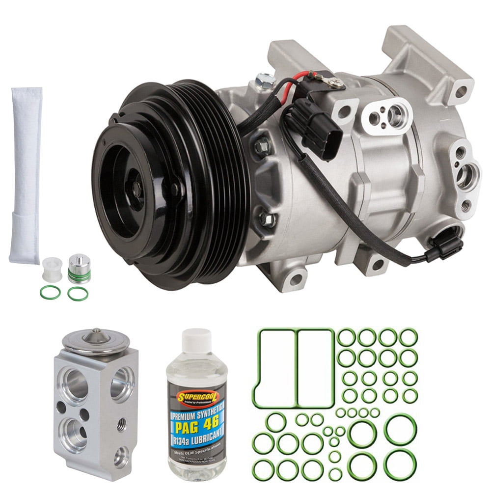 Hyundai Accent & Kia Rio 2016-2017 AC Compressor & A/C Repair Kit with ...