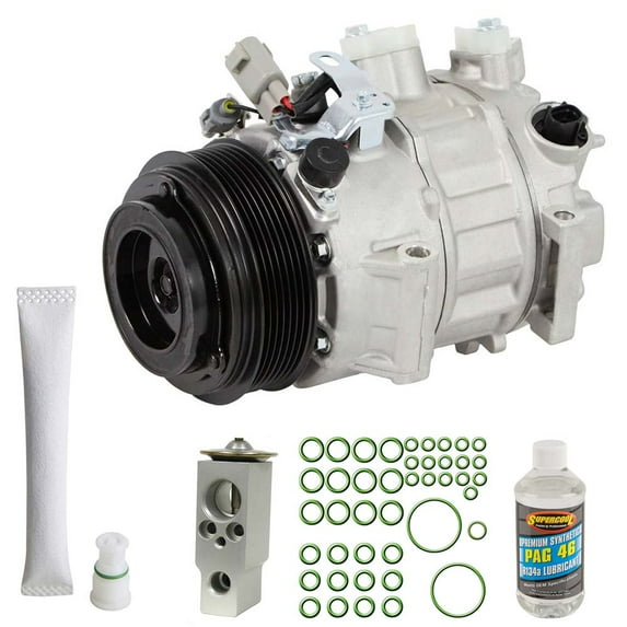 AC Compressor & A/C Repair Kit For Lexus RC200t RC300 RC350 IS350 & GS350 - Includes Drier, Expansion Valve, Oil & Seals - BuyAutoParts