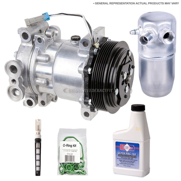 AC Compressor & A/C Repair Kit For Lincoln Continental 2017 2018 2019 - BuyAutoParts