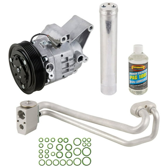 AC Compressor & A/C Repair Kit For Mazda Miata MX-5 MX5 2006 2007 2008 2009 2010 2011 2012 2013 2014 2015 NC - BuyAutoParts