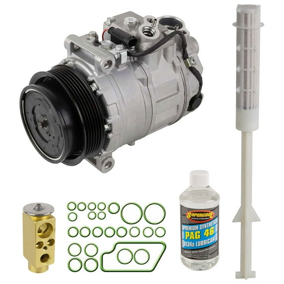 AC Compressor & A/C Repair Kit For Mercedes C320 SLK280 SLK300 SLK350 & SLK55 AMG - BuyAutoParts