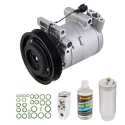 AC Compressor & A/C Repair Kit For Nissan Sentra 2000 2001 - Includes Drier, Expansion Valve, PAG Oil & O-Ring Seals! - BuyAutoParts