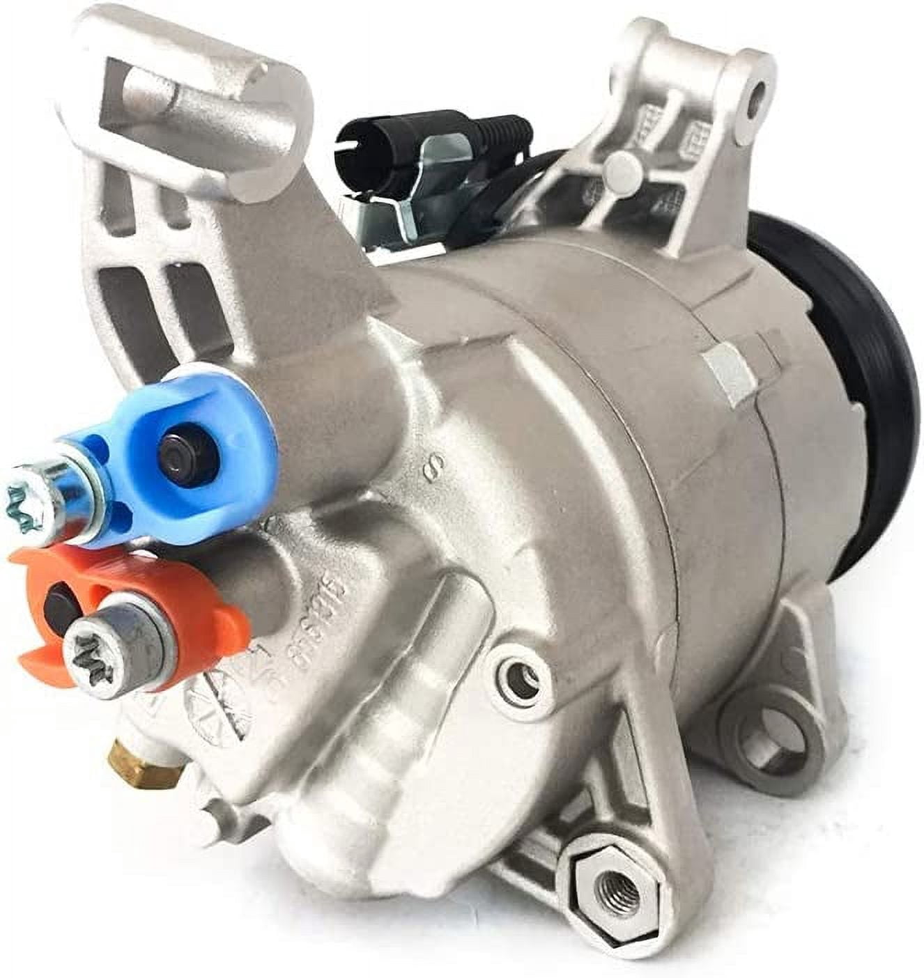 AC Compressor AC A/C Compressor Air Conditioner Compressor W/Clutch Fit ...