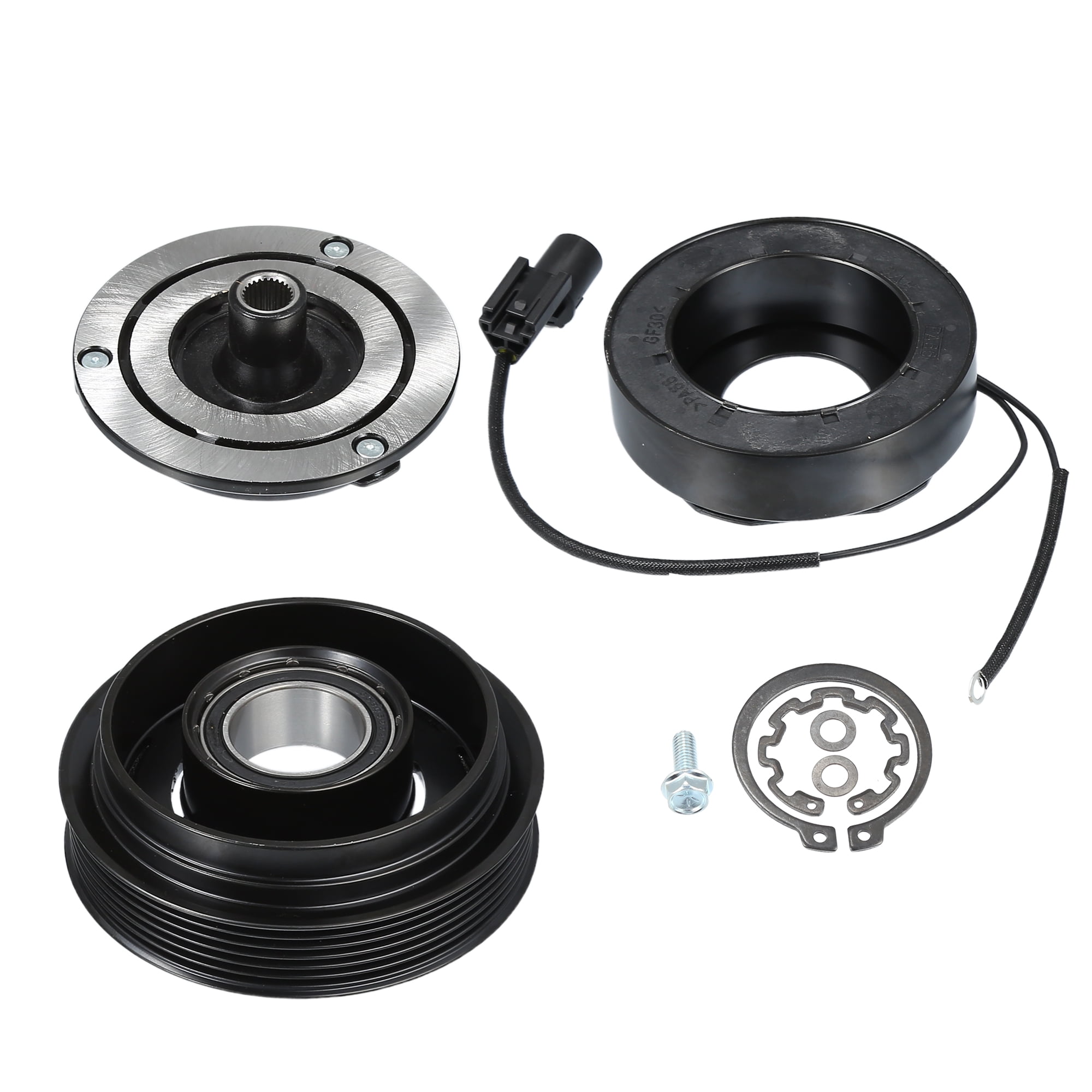 AC Compressor Clutch Set Replace for Kia Forte 20102013 A/C Clutch