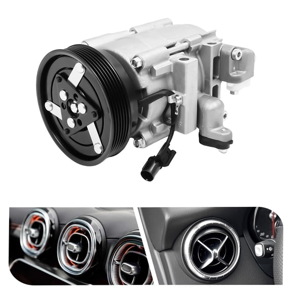 AC Compressor For 2003-2006 Hyundai Santa Fe 3.5L CO 10921C, Air Conditioning Compressor, A/C Compressor
