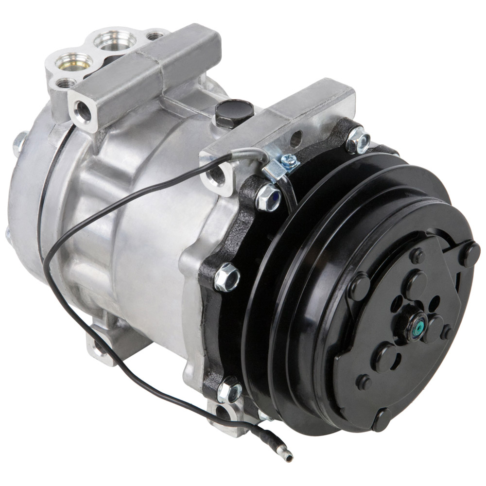 AC Compressor & Single Groove A/C Clutch For Mazda RX-7 FC 1986