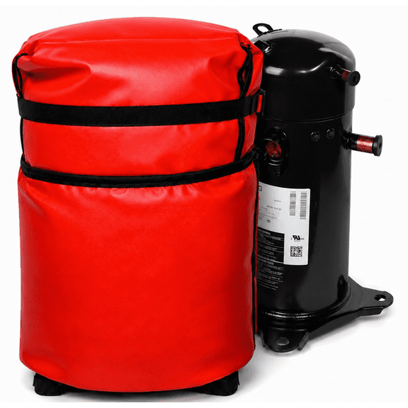 AC Compressor Sound Blanket, Universal Fit, Up to 10 dB Noise Reduction Tone Wrap