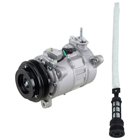 AC Compressor w/ A/C Drier For Chevy Silverado & GMC Sierra 1500 2014 2015 2016 2017 - BuyAutoParts