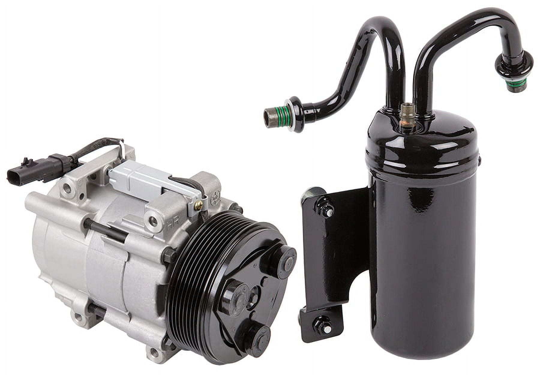 AC Compressor w/ A/C Drier For Dodge Ram Cummins Diesel 2006 2007 2008 ...
